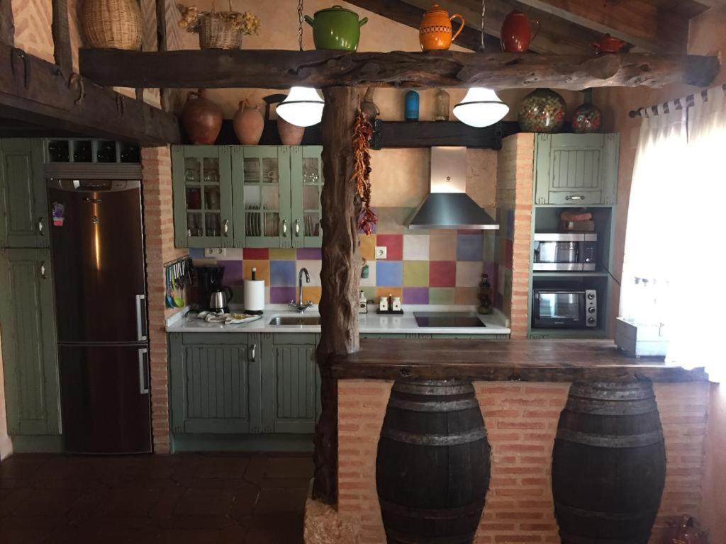 Casa Rural La Charolesa Aguilera Buitenkant foto